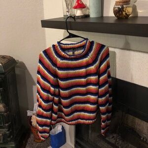 Colorful Knit Sweater